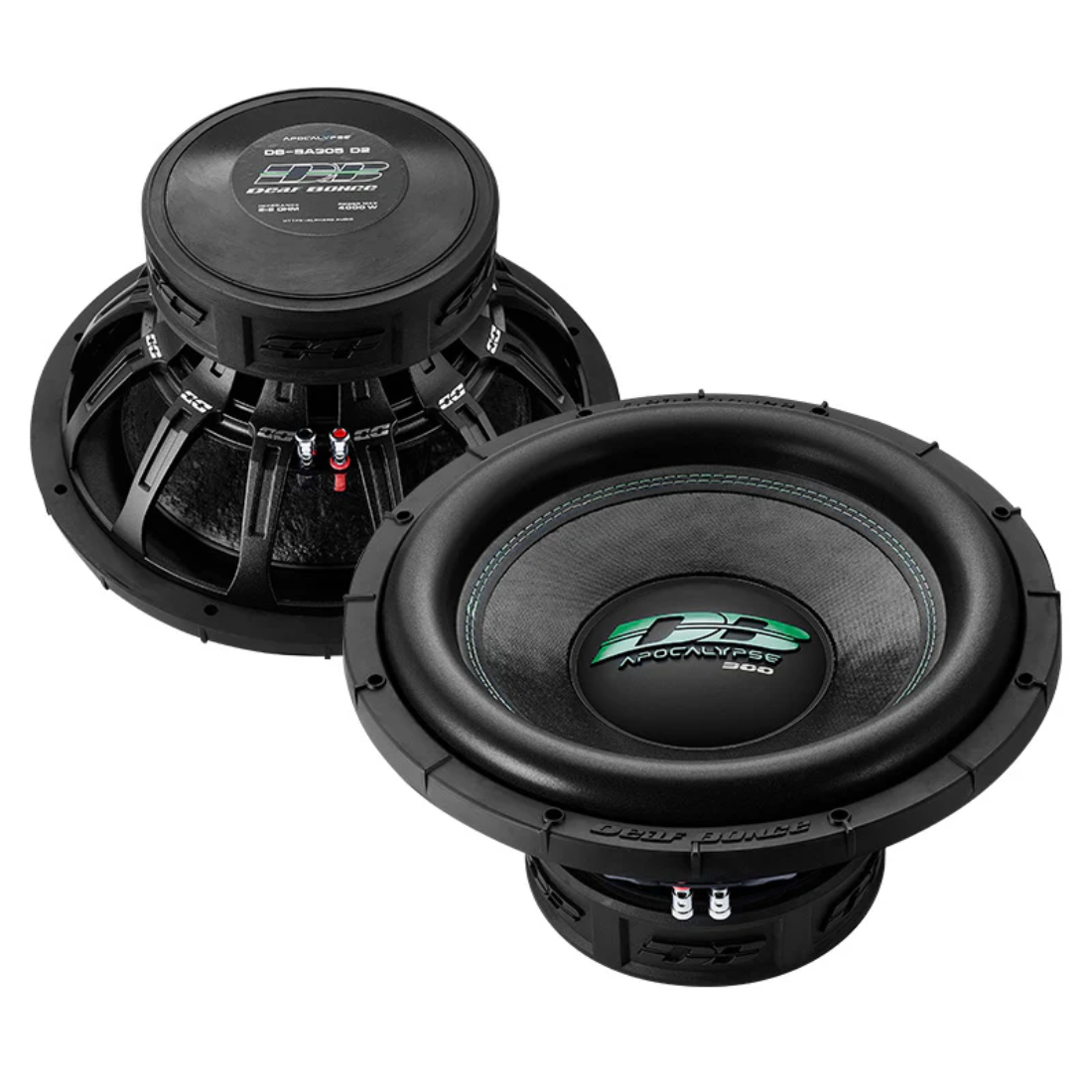 Deaf Bonce Apocalypse DB-SA305 D2 15" 4000W Max Dual 2-Ohm Voice Coil Subwoofer