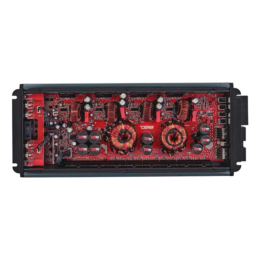DS18 FRP-4K4/TI 4-Channel 4000W RMS Full-Range Class-D Car Audio Amplifier
