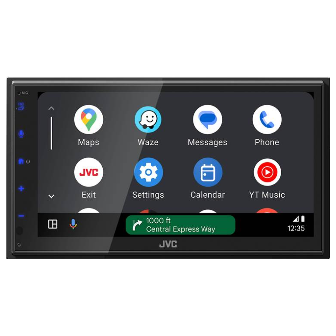 JVC KW-M695BW 6.8" Digital Multimedia Receiver with Apple CarPlay & Android Auto