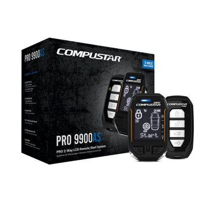 COMPUSTAR CSX9900-AS PRO All-in-One 2-Way Remote Start + Security Bundle
