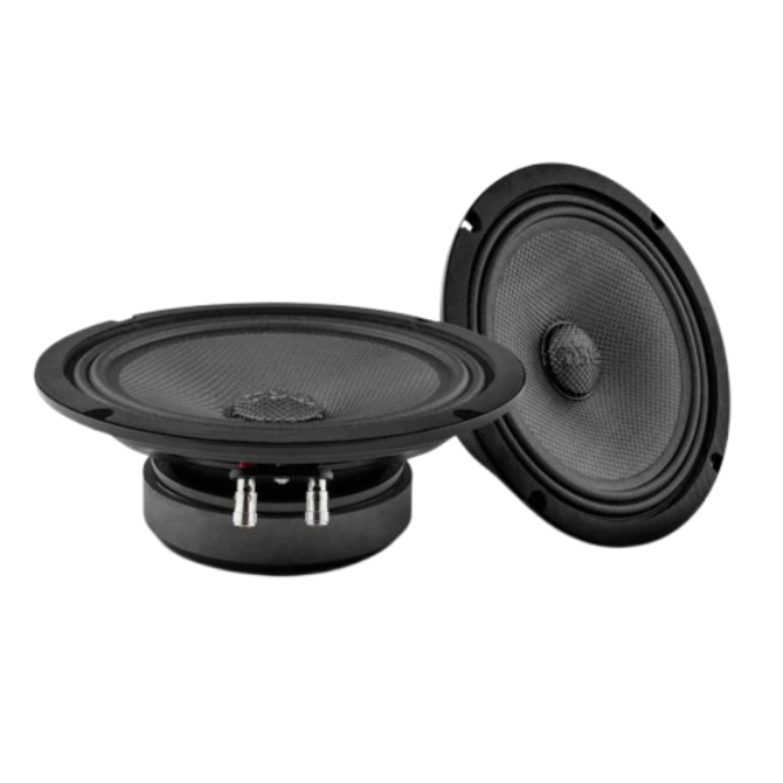 DS18 PRO-CF8.4SL 8" 550W Max 4-Ohm Shallow Carbon Fiber Mid-Bass Car Loudspeaker