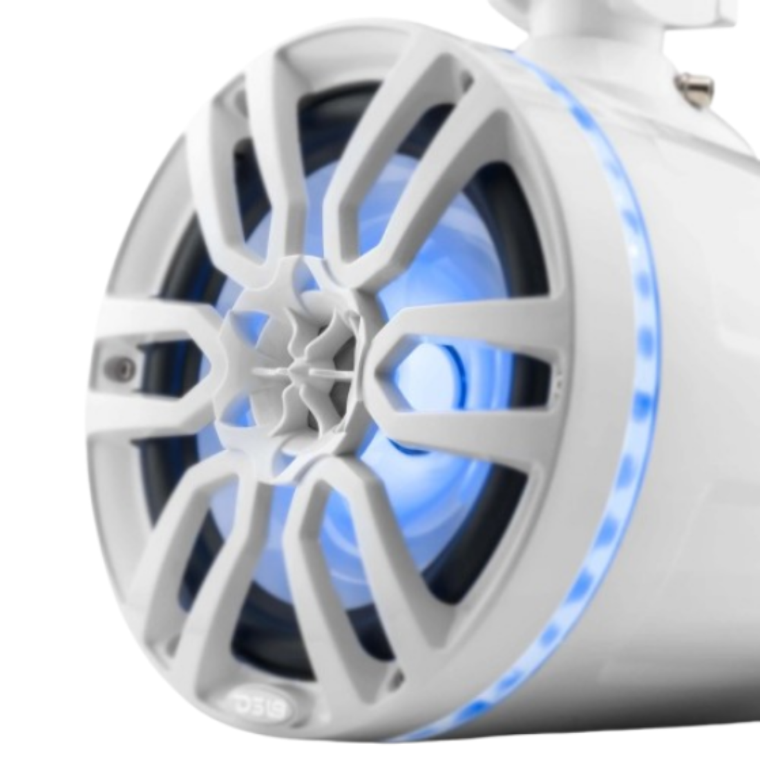 DS18 NXL-X8TP/WH 8" 375W Max Marine Wakeboard Tower Speakers w/ RGB LED Lights