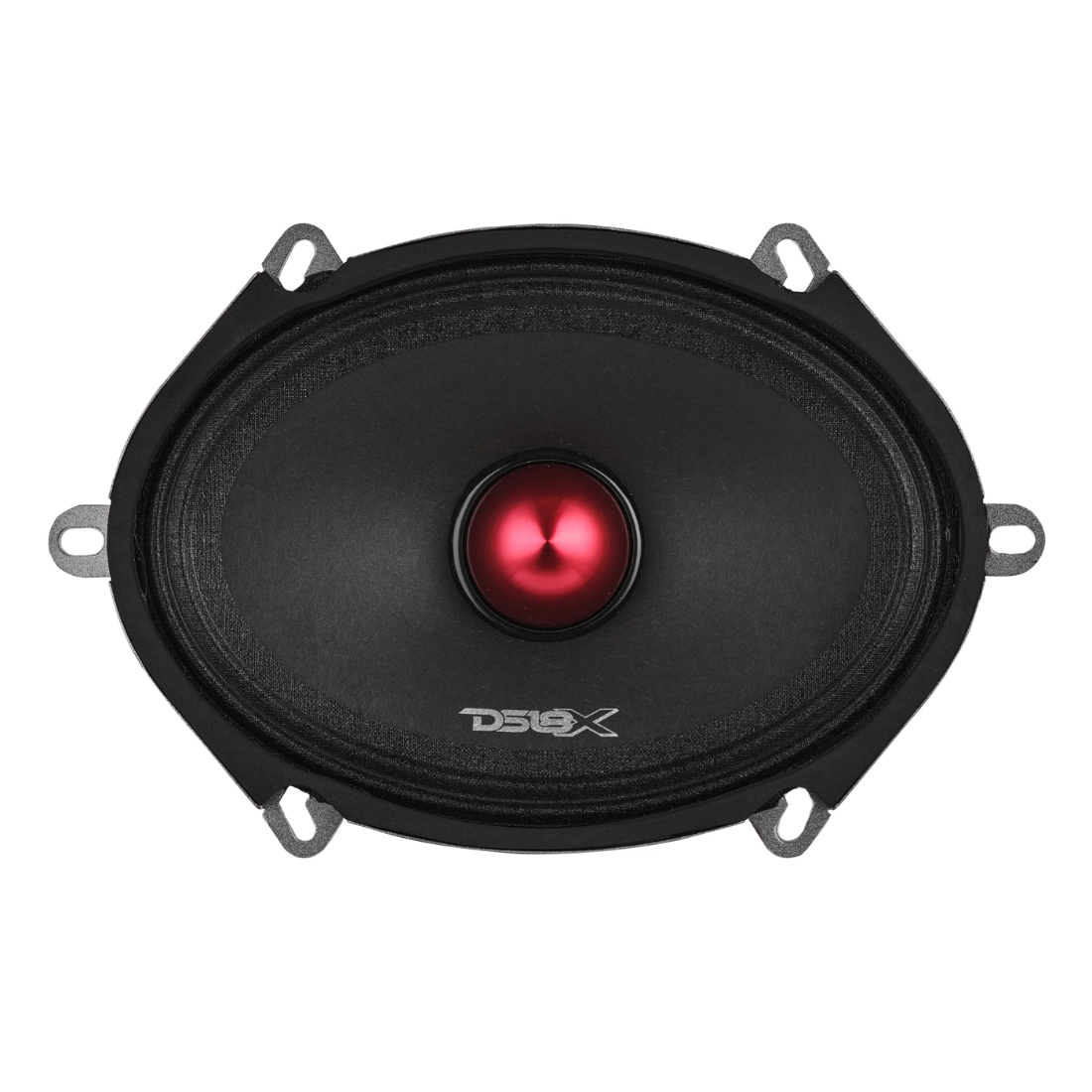 DS18 PRO-X57.4BM 5" x 7" 350W Max 4-Ohm Mid-Range Loudspeaker w/ Aluminum Bullet