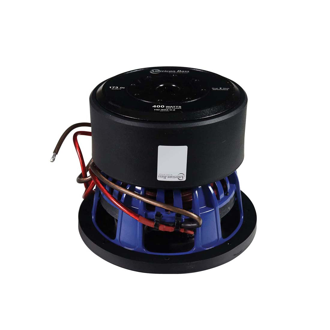 American Bass HD-8D2-V.2 8" 800W Max Dual 2-Ohm Voice Coil Car Audio Subwoofer