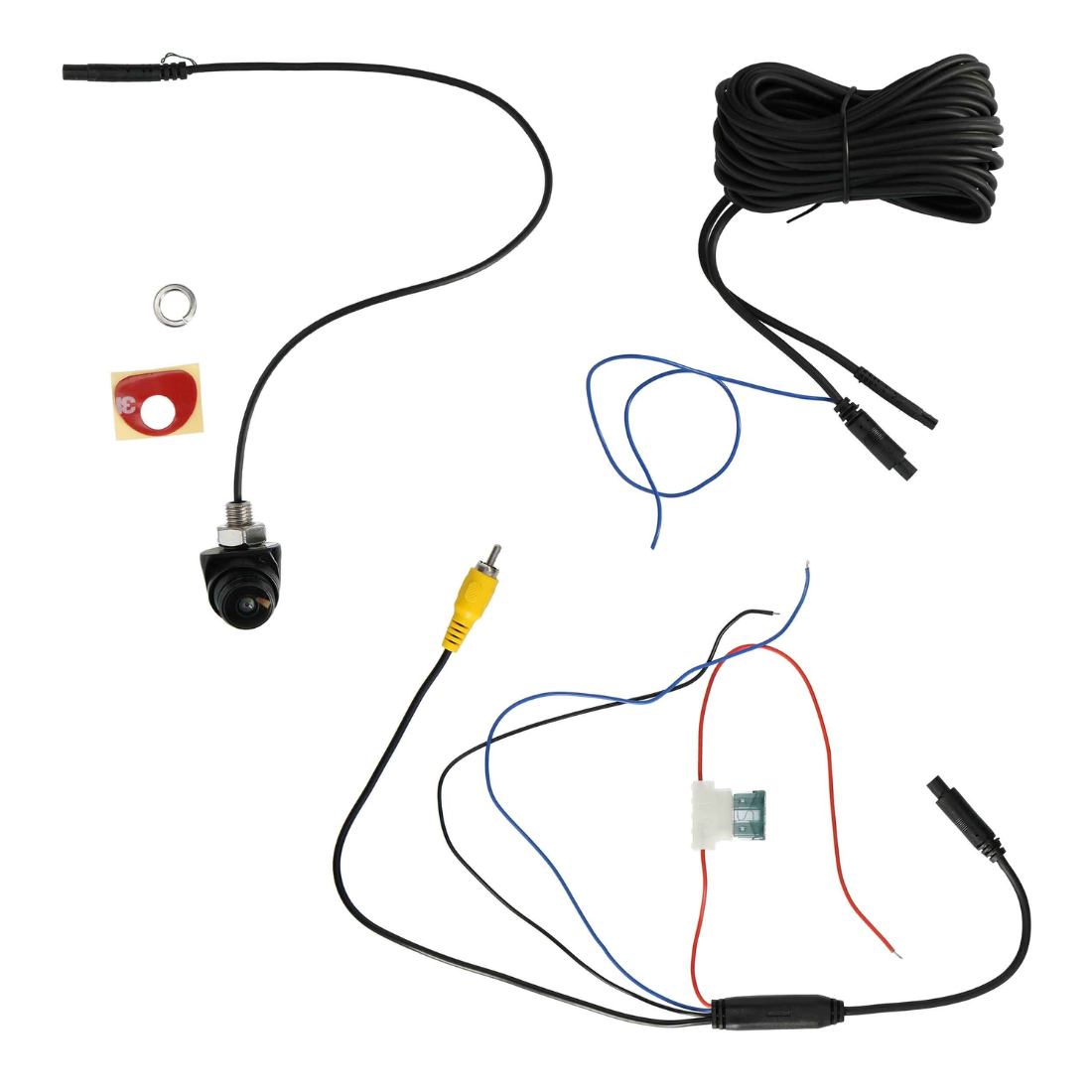 iBeam TE-190 Universal Lip Mount IP69 Rated Adjustable Lens Wide Angle Camera