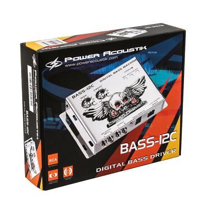 Power Acoustik BASS-12C Digital Bass Machine Driver / Restoration Processor