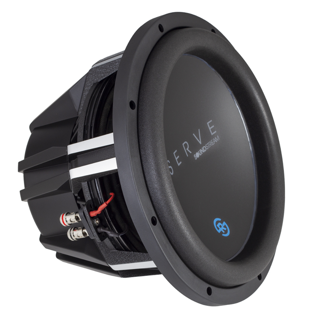 Soundstream RSW.124 12" 1800W Peak Dual 4-Ohm Voice Coil DVC Car Audio Subwoofer