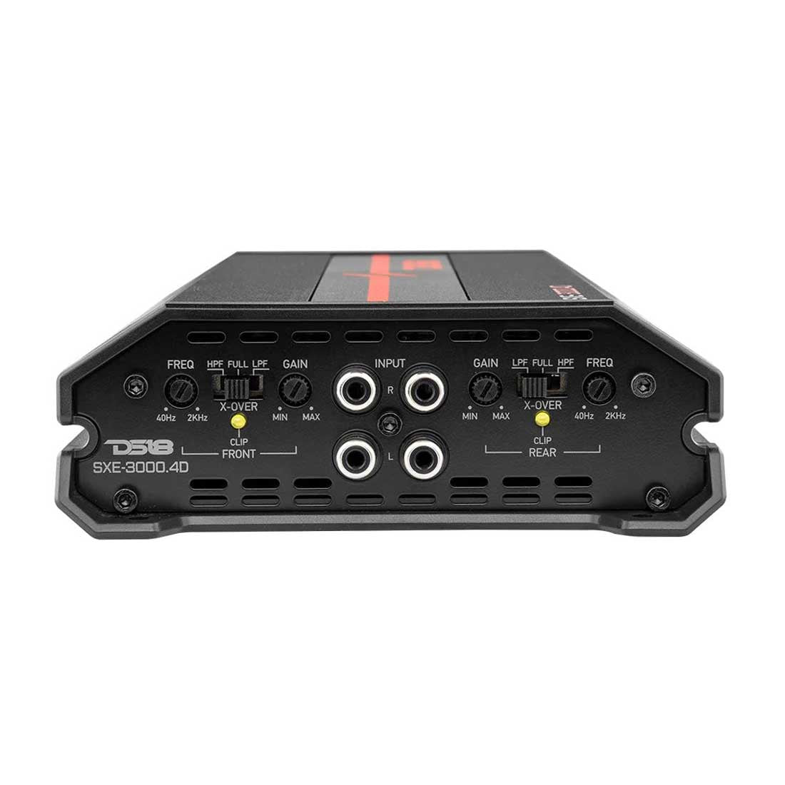 DS18 SXE-3000.4D/BK 4-Channel 3000W Peak Class-D Full Range Car Amplifier(BLACK)