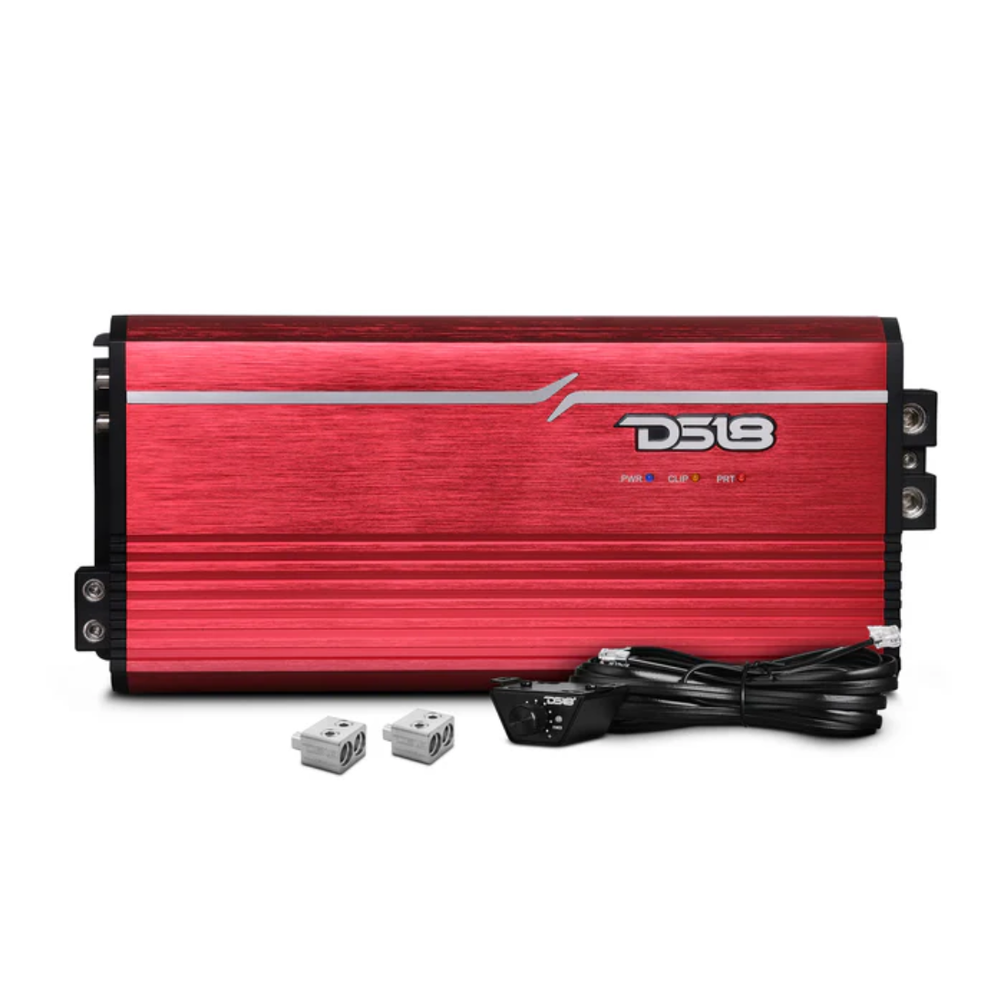 DS18 FRP-5K/RD 1-Channel 5000W RMS @ 1-Ohm Class-D Full-Range Amplifier (Red)