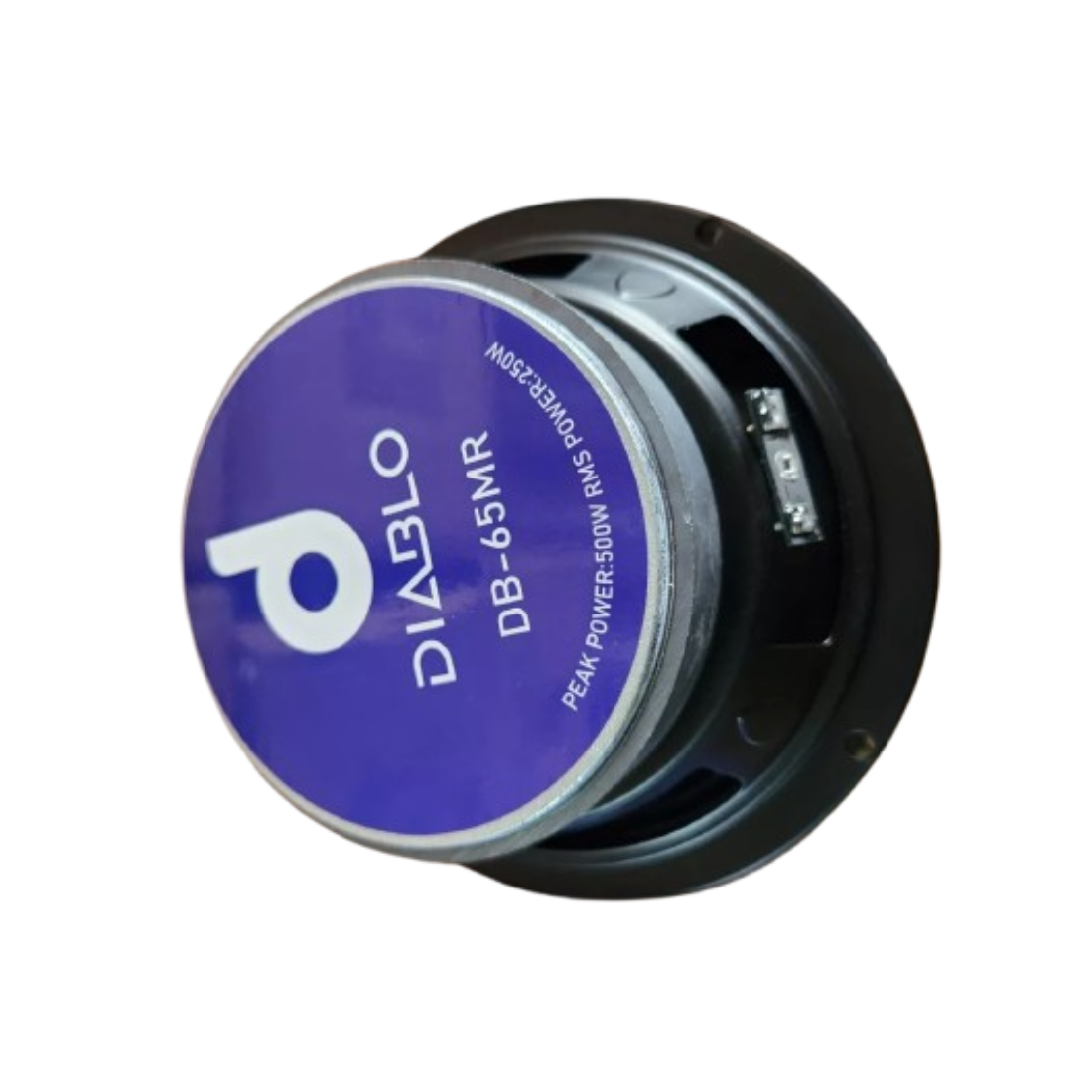 Diablo DB-65MR 6.5" 500W Peak 4-Ohm 1" Voice Coil Car Audio Midrange Loudspeaker