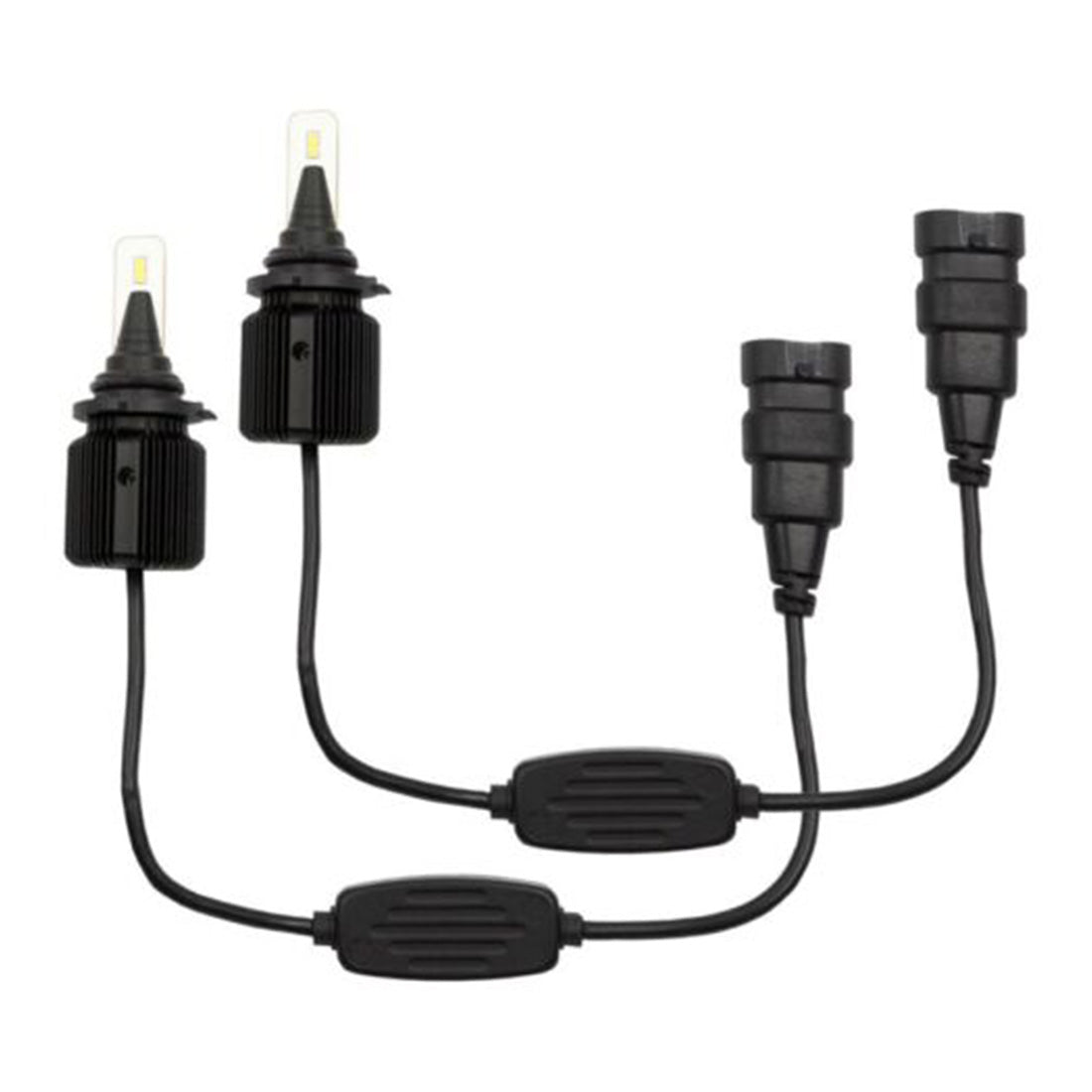 Metra DL-9006 Single-Beam Replacement 9006 LED Bulbs - Pair (20W Each)