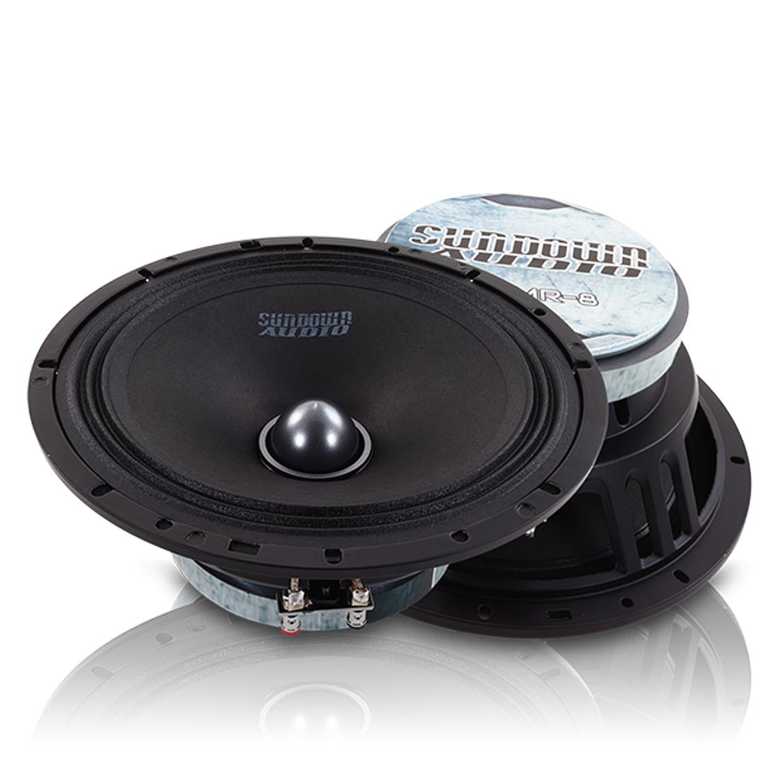 Sundown Audio LCMR-8 8" 100 Watts RMS 4-Ohm Car Stereo Midrange Speaker