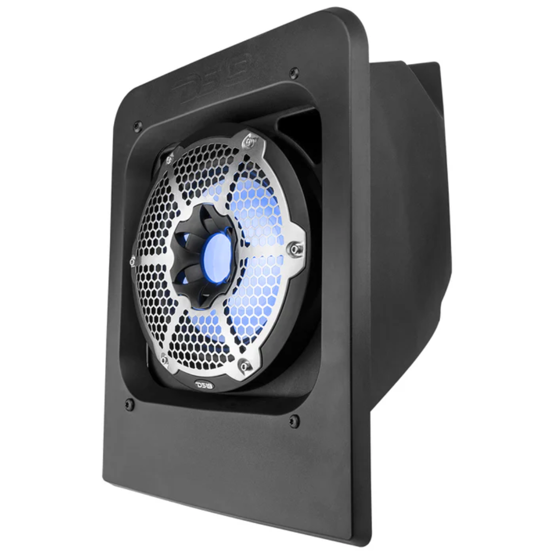 DS18 SLG-RSUB10LD 10" Loaded Rear Sub Enclosure for Polaris Slingshot 2015-Up