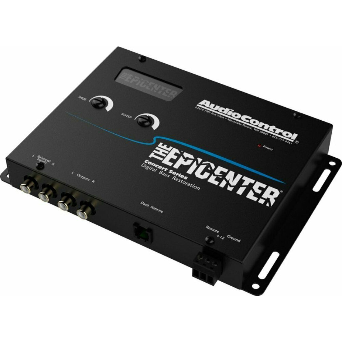 AudioControl The Epicenter Digital Bass Restoration Processor Black Concert Series