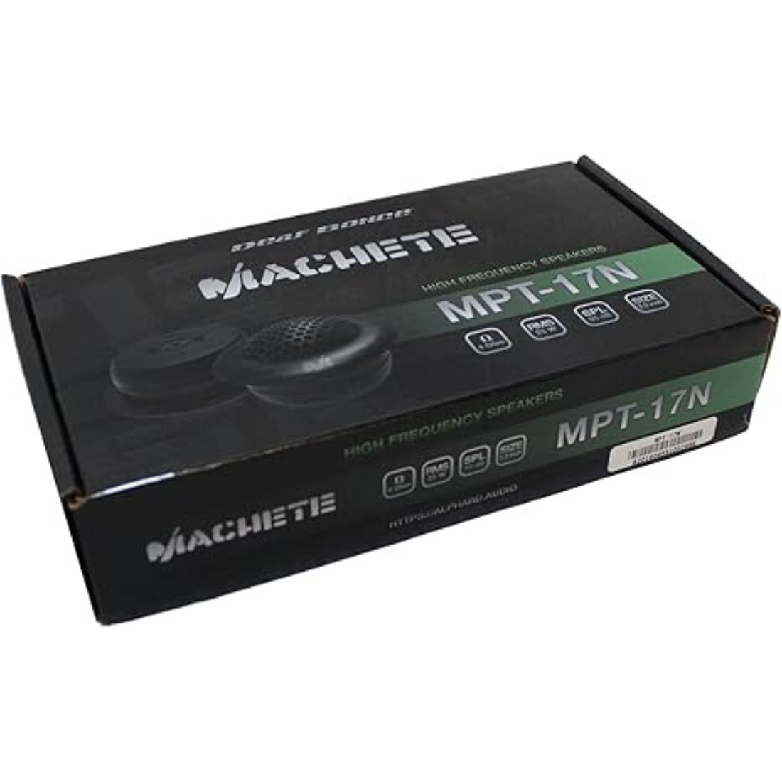 Deaf Bonce Machete MPT-17N 50W Max 4-Ohm Neodymium Car Audio Tweeters (Pair)