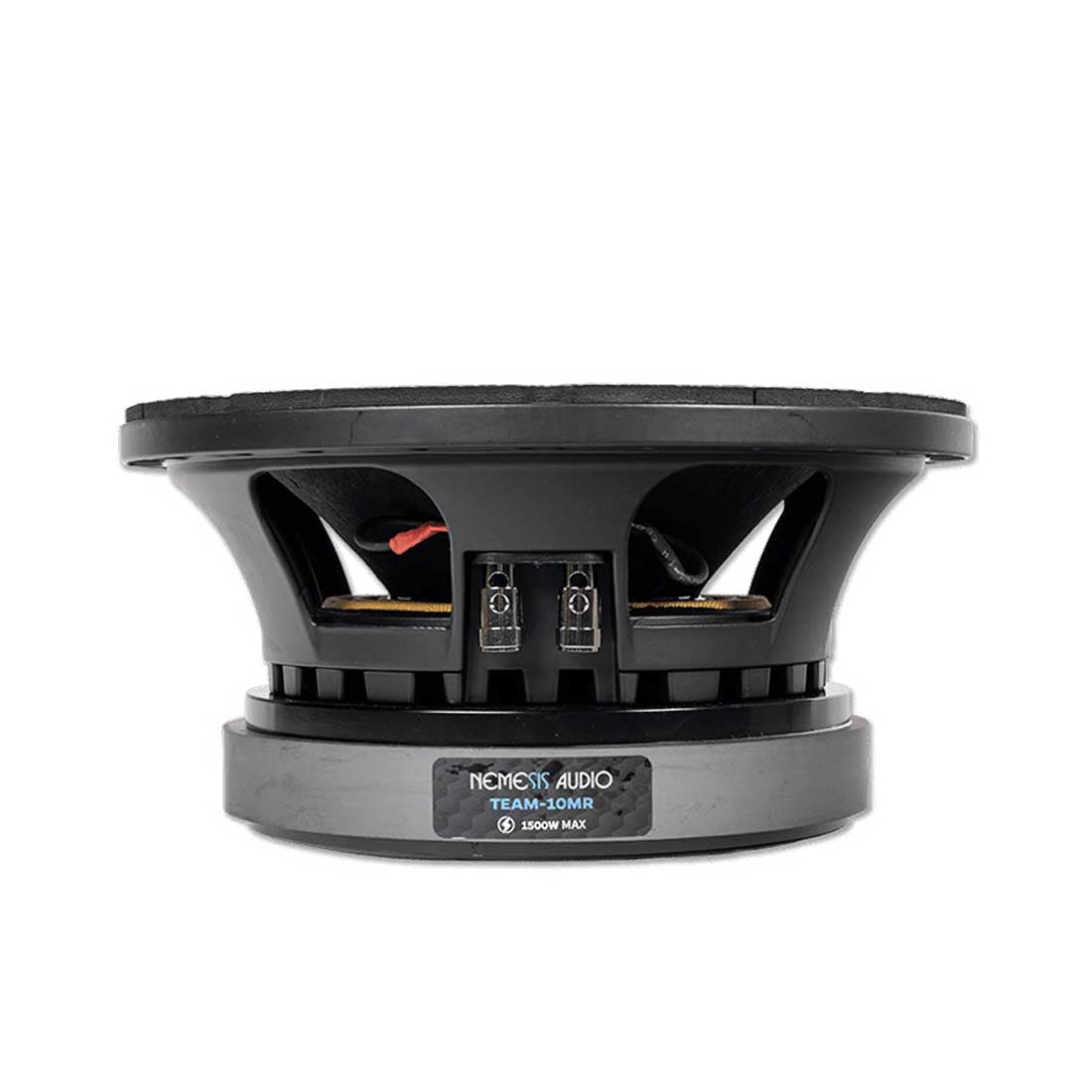 Nemesis Audio TEAM-10MR 10" 1500W Peak Power 4-Ohm 3.5" VC Car Midrange Speaker