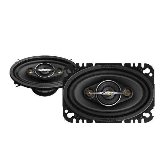 Pioneer TS-A4671F 4" x 6" 4-Way 210W Max Power 4-Ohms Car Audio Coaxial Speakers
