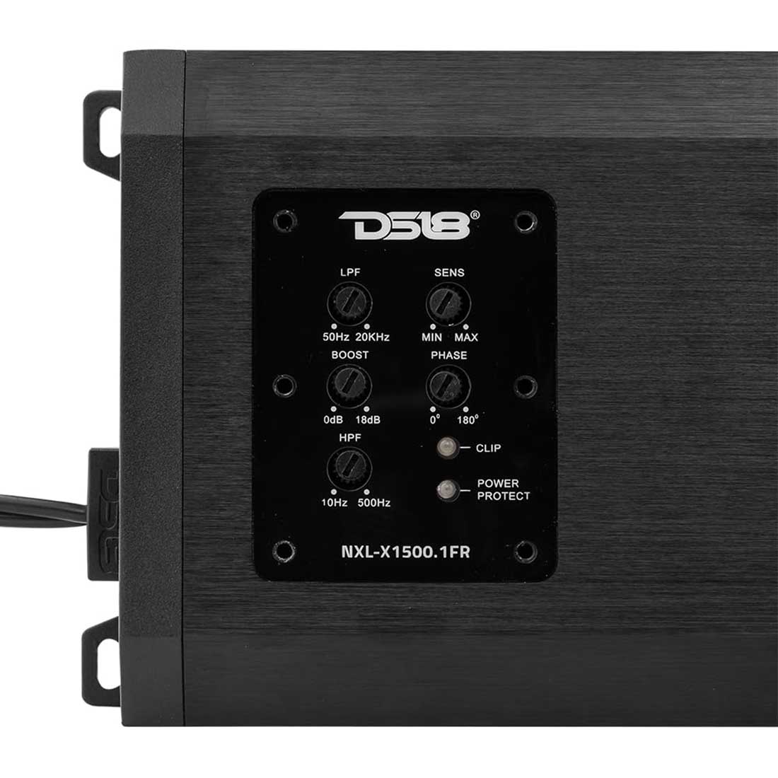 DS18 NXL-X1500.1FR 1CH Monoblock Full-Range Class-D Marine Powersports Amplifier