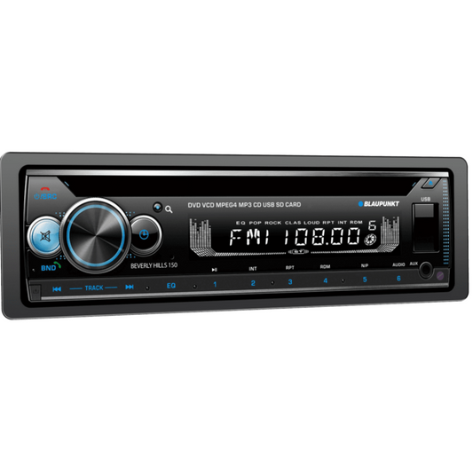 Blaupunkt BEVERLY HILLS 150 1-DIN In-Dash CD DVD MP3 AM/FM Bluetooth Receiver