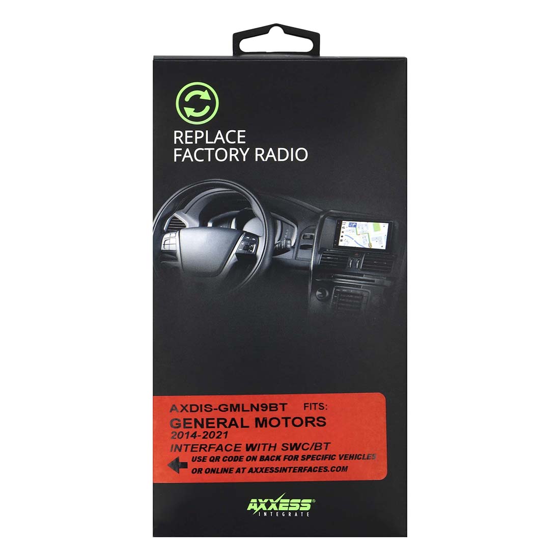 Axxess AXDIS-GMLN9BT Radio Replacement Data Interface w/ SWC/BT for GM 2014-2021