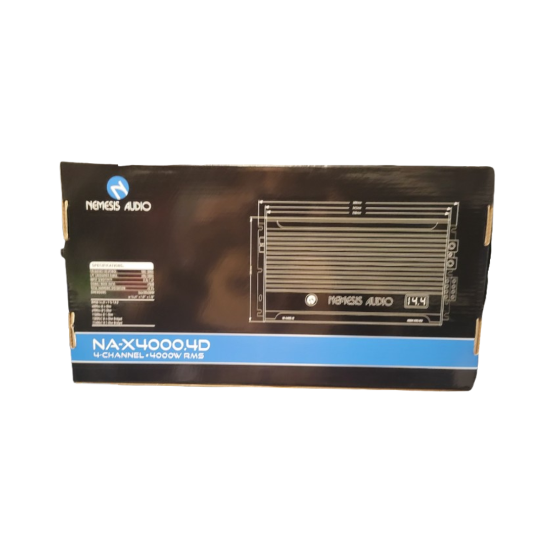 Nemesis Audio NA-X4000.4D 4-Channel 1150W x 4 RMS @ 1-Ohm Class-D Car Amplifier