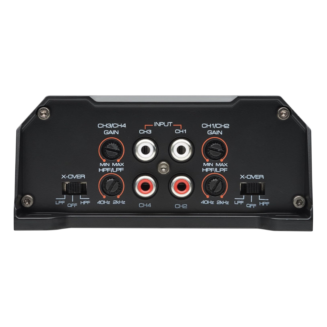 PowerBass PBM-600.4 4-Channel 600 Watts Class-D Full-Range Car Mini Amplifier