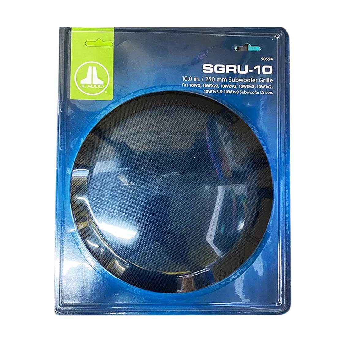 JL Audio SGRU-10 10" Black Steel-Mesh Grille for Select 10" JL Audio Subwoofers