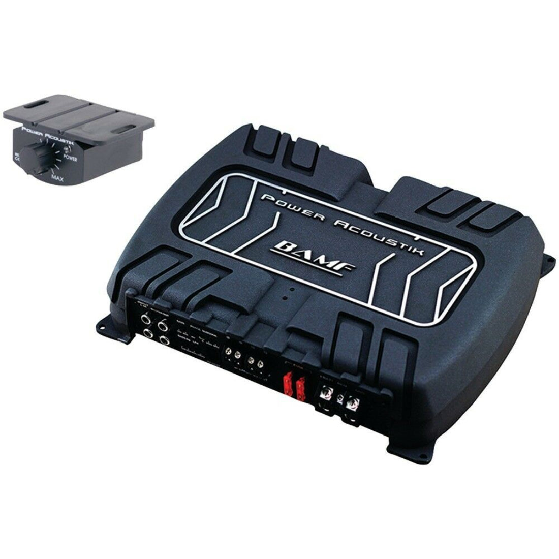 Power Acoustik BAMF1-3000D BAMF Series Monoblock Class D Amp 3000 Watts Max Amplifier