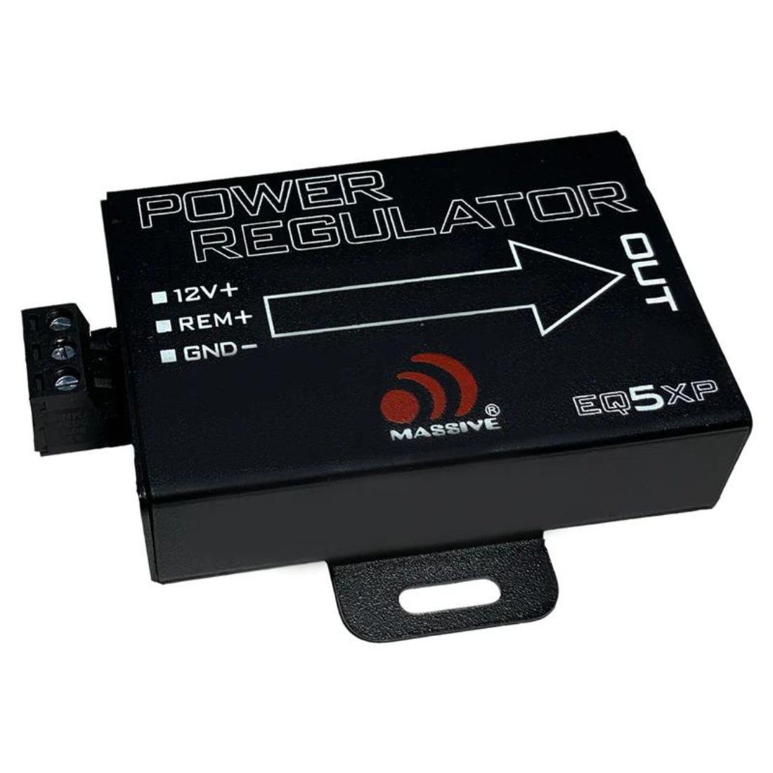 Massive Audio EQ5XP 1/2-DIN Car Audio 5 Band Parametric Equalizer / Crossover