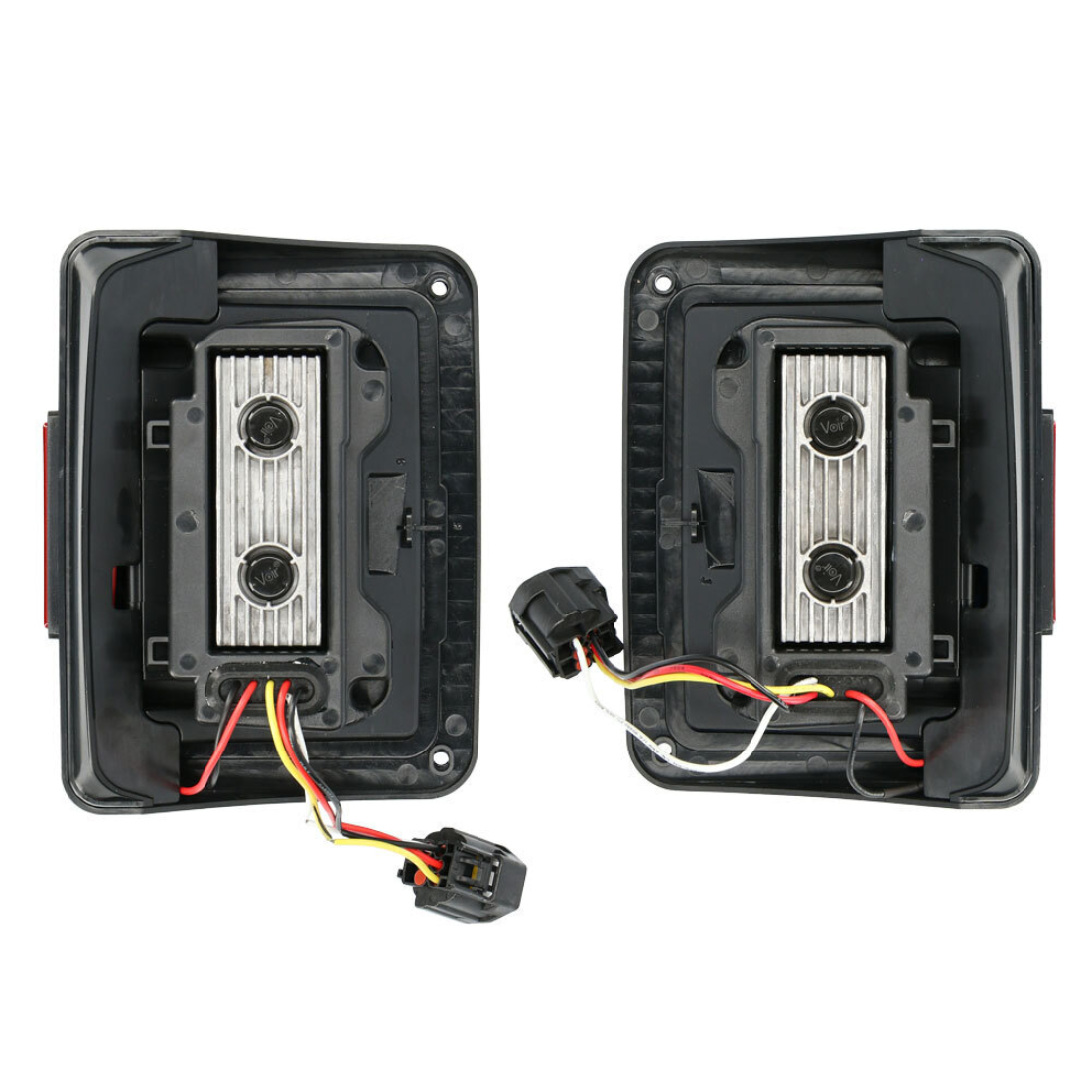Heise JP-TL03T LED Lux Taillights for Jeep Wrangler JK 2007-2018 (Pair)