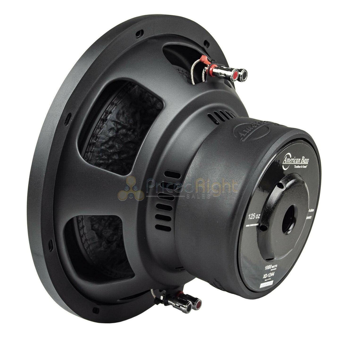 American Bass XD-1244 12" Subwoofer Dual 4 Ohm 1000 Watts Max Car Audio Single