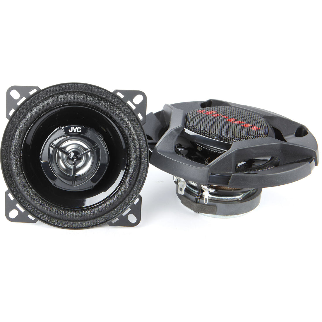 JVC CS-DR421 4" 220 W Max 2-Way 4-Ohms Stereo Car Audio Coaxial Speakers