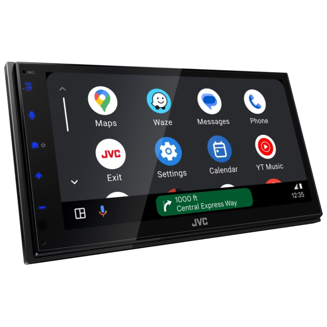 JVC KW-M590BT 6.8" Touchscreen Digital Receiver with Apple CarPlay Android Auto