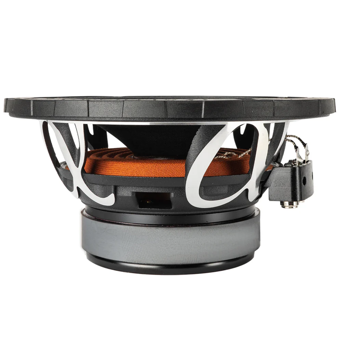 Alphasonik VCA654 6.5" 1400W Max 4-Ohm Car Audio Mid-Range Speakers (Pair)