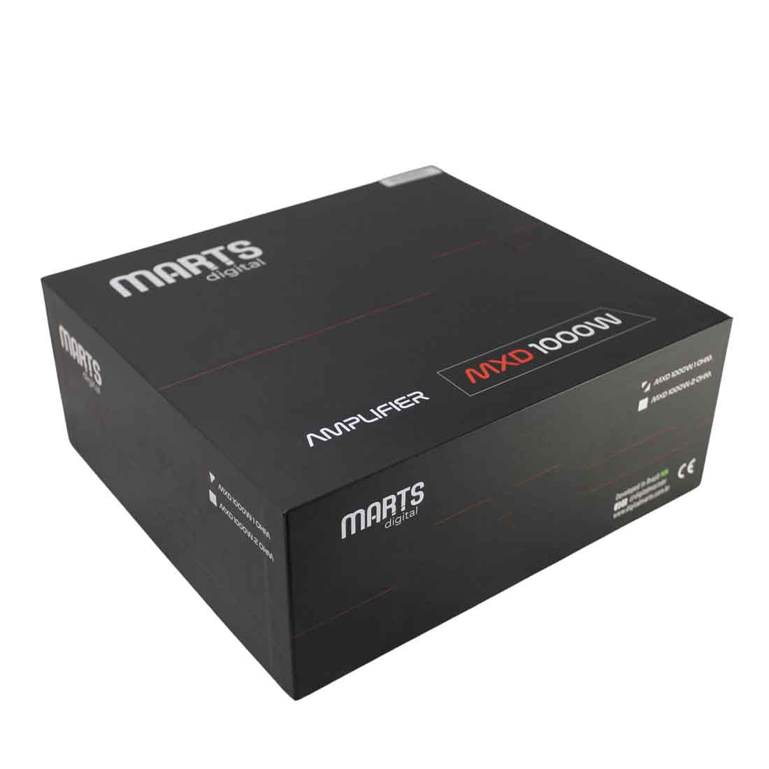 Marts Digital MXD 1000W 1-OHM 1-CH Monoblock 1000W Full Range Class-D Amplifier