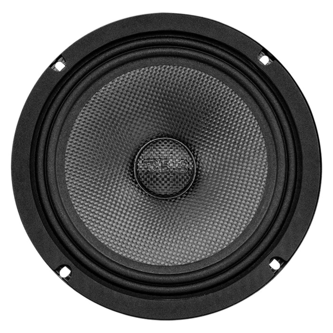 DS18 PRO-CF8.4SL 8" 550W Max 4-Ohm Shallow Carbon Fiber Mid-Bass Car Loudspeaker