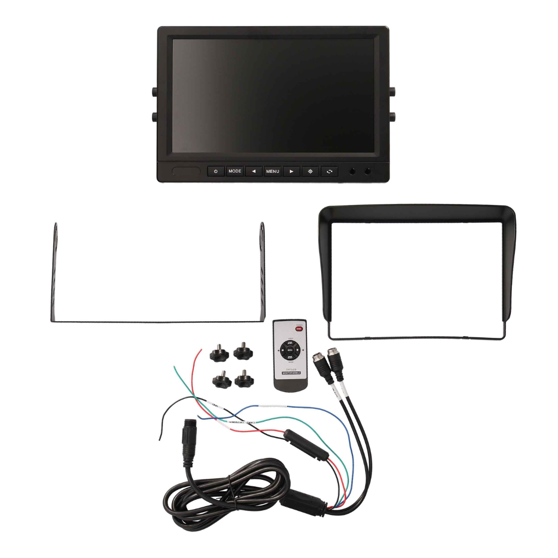 iBeam TE-AHD9M 9" Universal AHD 1024×600 Res Single View Commercial Monitor