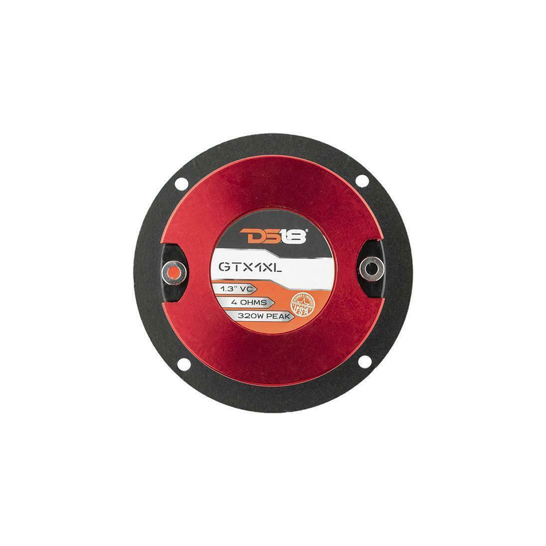 DS18 GTX1XL 3.75" 320W Max 4-Ohm Stereo Car Audio Neodymium Super Bullet Tweeter