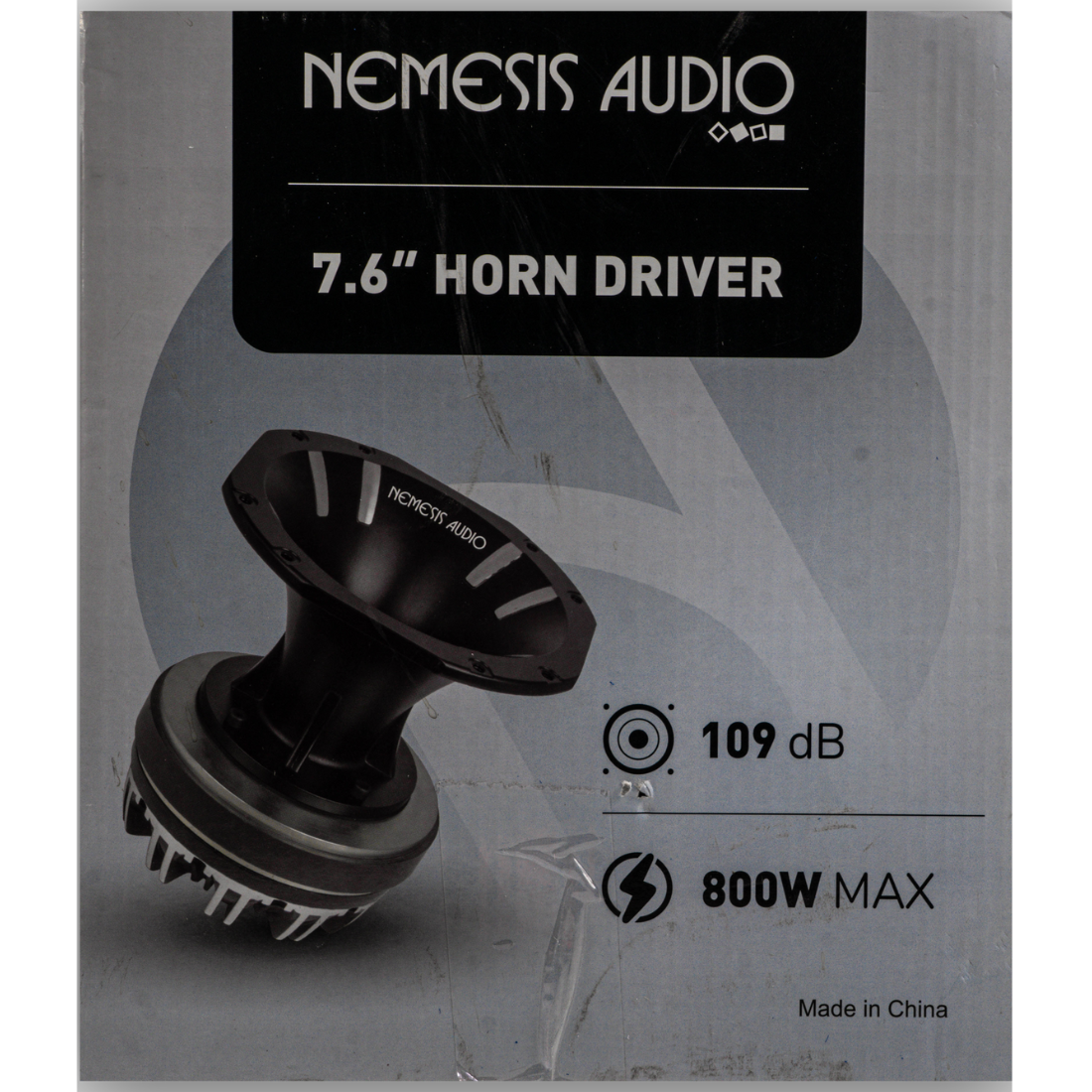 Nemesis Audio PRO-DRV03 7.6" 800 Watts Max 8-Ohm 3" Voice Coil Horn Driver