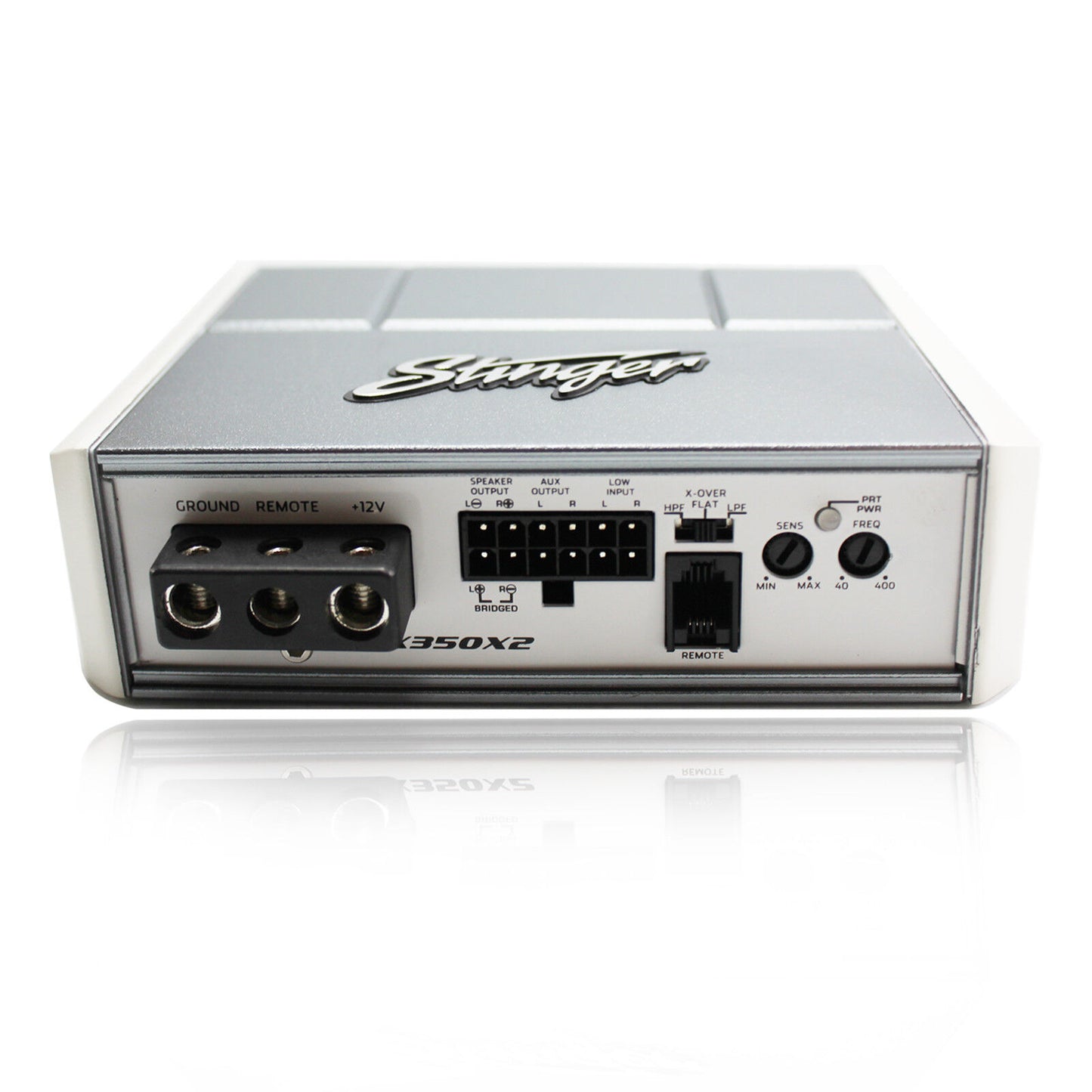 Stinger SPX350X2 350 W Max 2-Channel Class D Marine Grade Powersports Amplifier