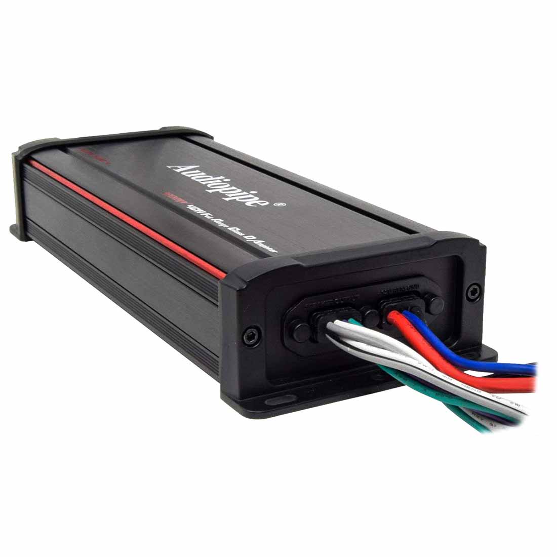 Audiopipe APTV-600.4 1200W 4-Channel Class D Marine Powersports Micro Amplifier