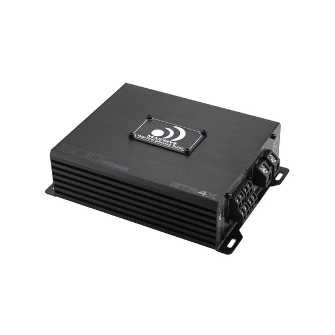 Massive Audio GTR4X 4-Channel 220 Watts RMS x 4 @ 2 Ohm Class-D Car Amplifier