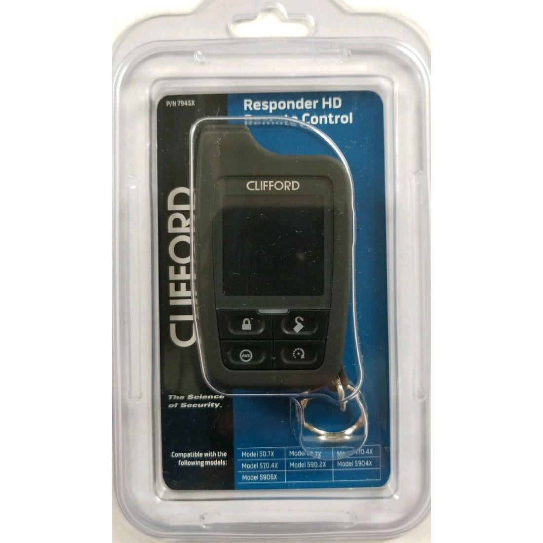 Clifford 7945X 1 Mile Range 2-Way Responder HD Color Remote Control