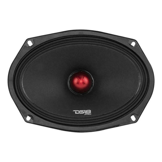 DS18 PRO-X694BM 550 Watts Max 4 Ohms 6x9" w/ Bullet Midrange Car Loudspeaker