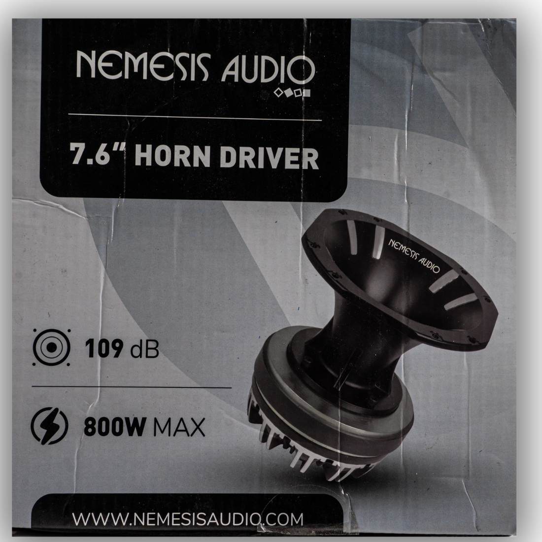 Nemesis Audio PRO-DRV03 7.6" 800 Watts Max 8-Ohm 3" Voice Coil Horn Driver