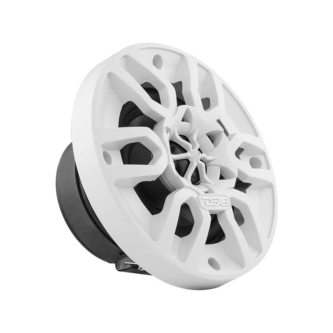 DS18 MP4/WH 4" 2-Way 150W Max 4-Ohms Marine Audio Speakers (Pair) - White