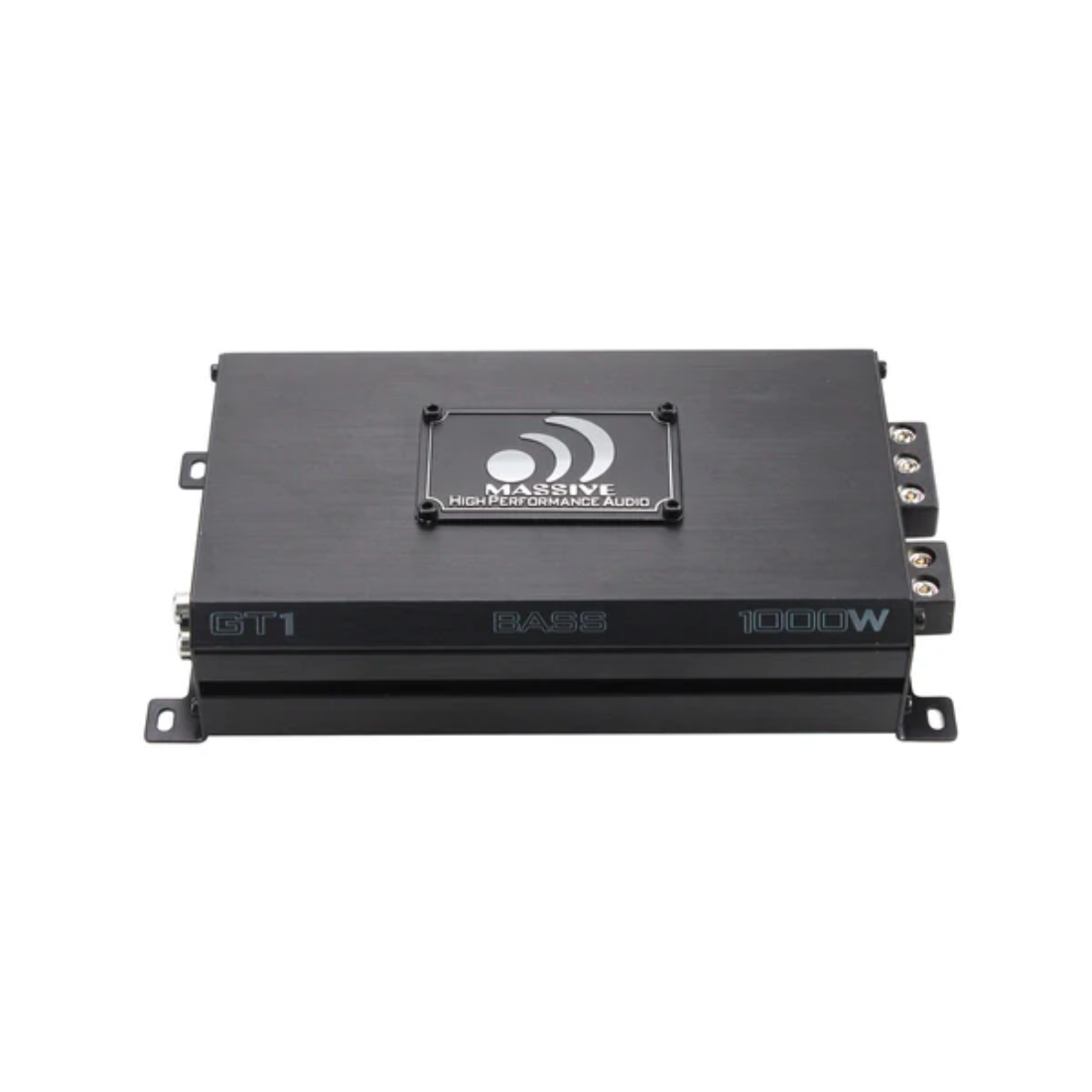 Massive Audio GT1 1-CH Monoblock 1040W Peak 1-Ohm Stable Class-D Car Amplifier
