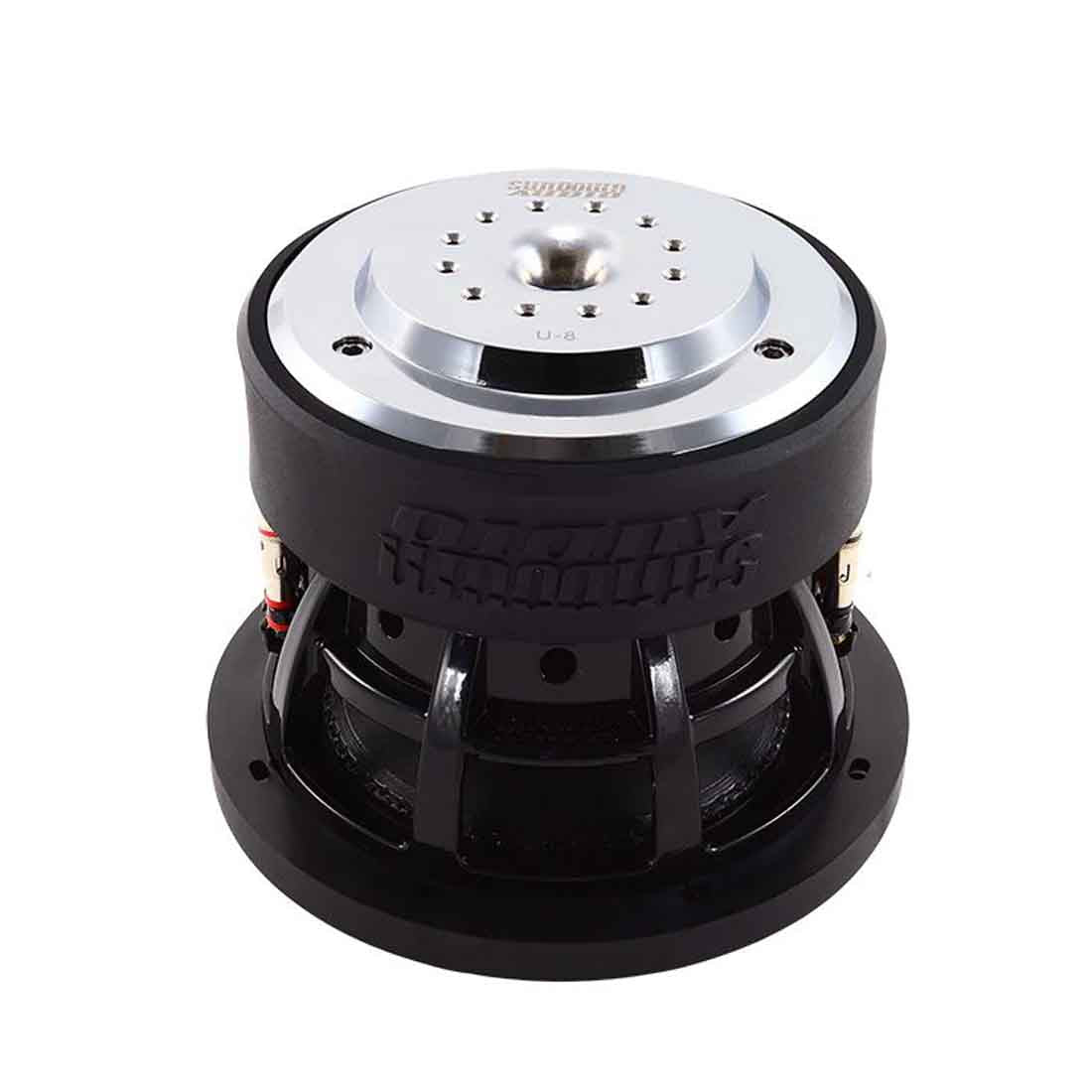 Sundown Audio U-8 V.1 D4 8" 600W RMS Dual 4-Ohm Voice Coil DVC Car Subwoofer