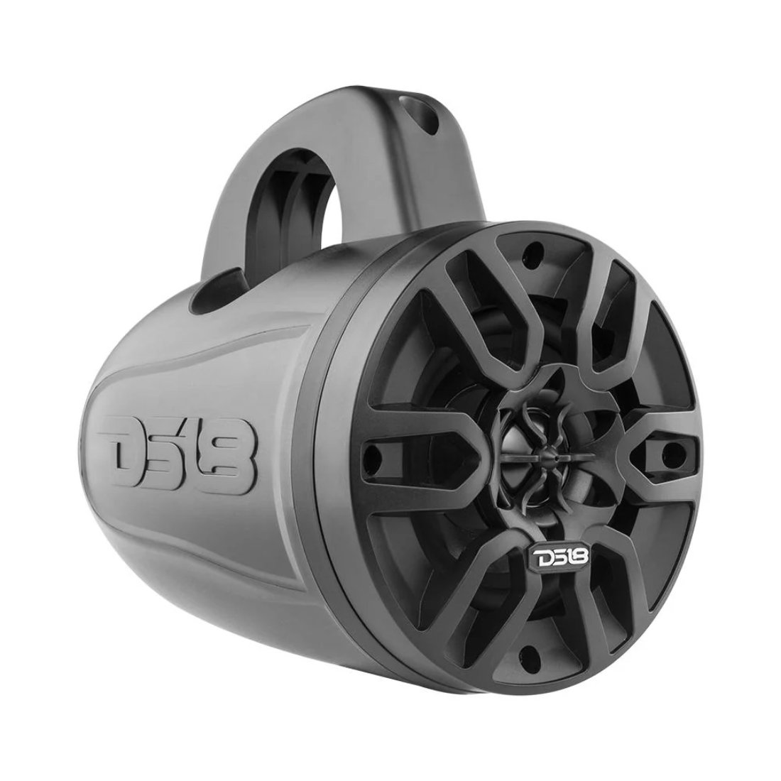 DS18 MP4TP/BK 4" 2-Way 150W Max 4-Ohm Marine Wakeboard Tower Speakers (Black)
