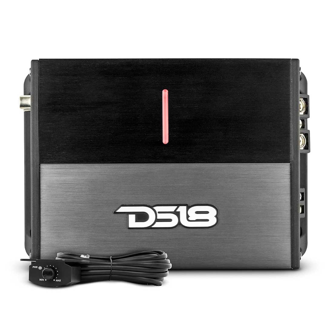 DS18 ION1200.1D 1-Channel 3600W Peak Full-Range Class-D Compact Car Amplifier